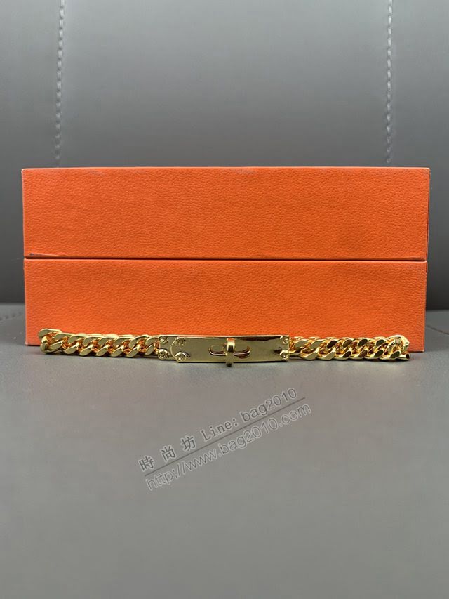 Hermes首飾品 愛馬仕Kelly Clochette手鏈 Hermes經典男女款手鏈  zgh1574